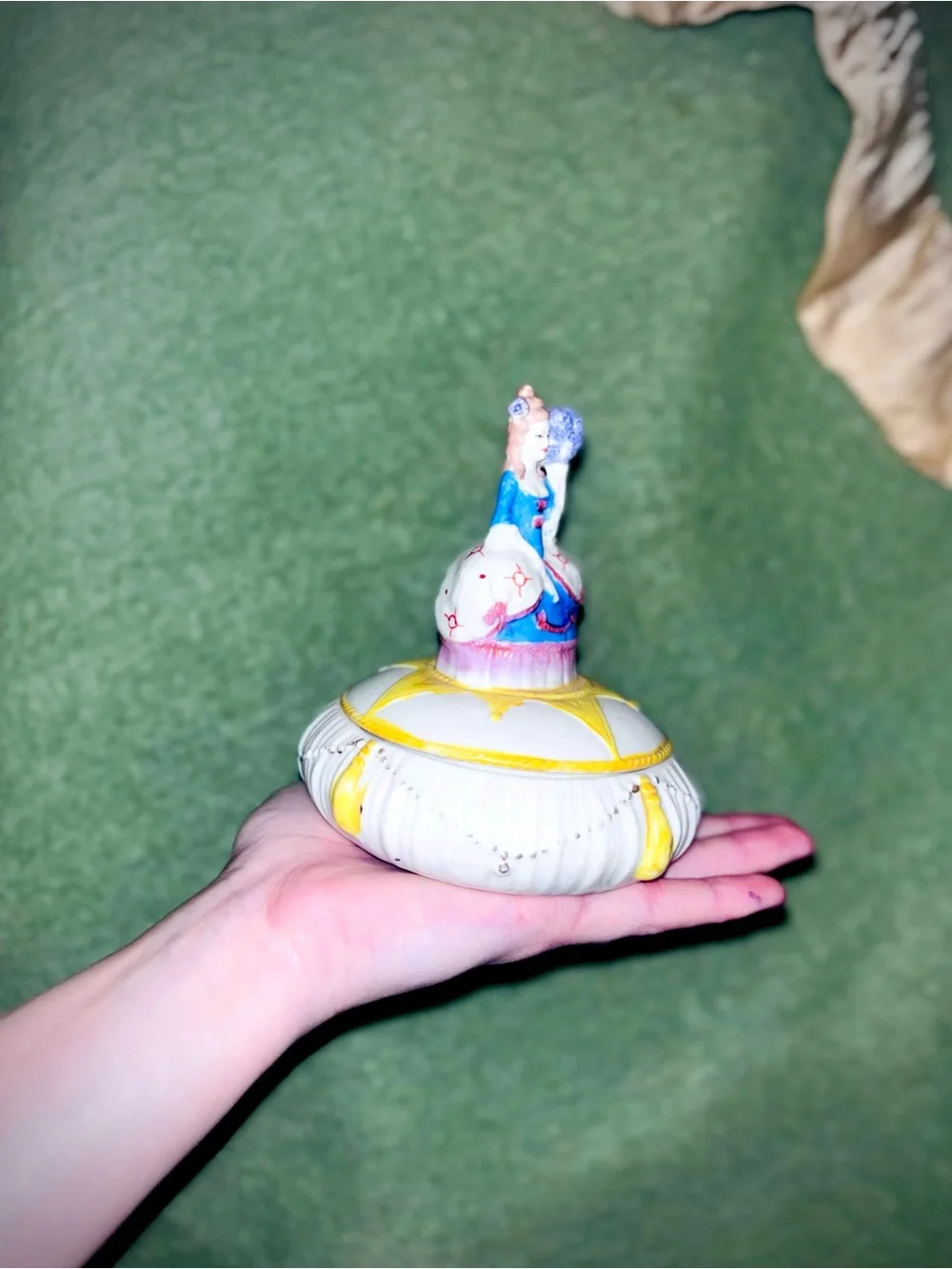 Sitzendorf handpainted porcelain